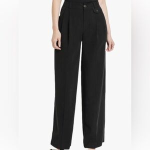 Women’s high rise wide leg trousers